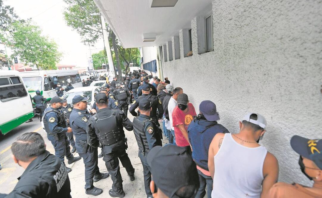 En 2021, la SSC abrió 927 carpetas de investigación por abuso de autoridad. Foto: Archivo/ EL UNIVERSAL.
