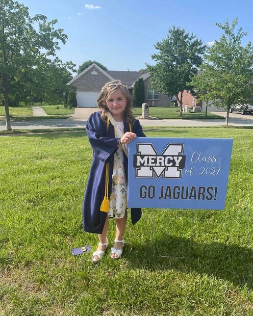 Audrey Nethery, la niña del meme. Foto: Facebook