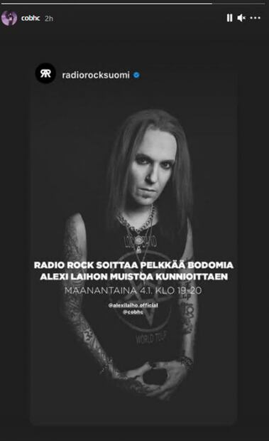 Fallece a los 41 años Alexi Laiho, vocalista y fundador de Children of Bodom