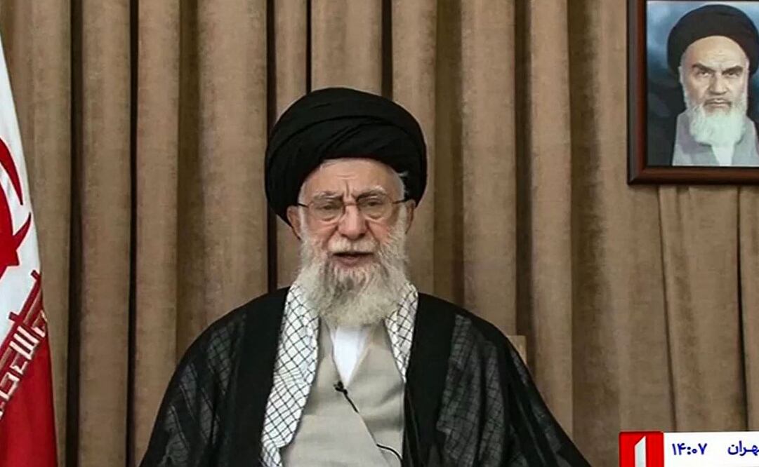 Líder Supremo de la República Islámica, el ayatolá Alí Khamenei. Foto: AFP