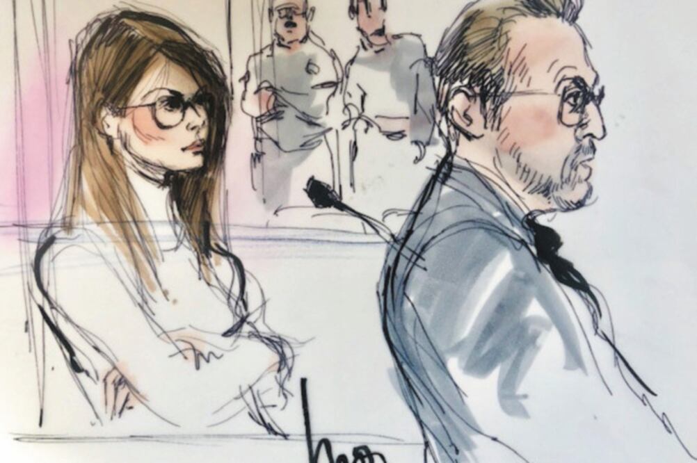 La actriz compareció en una corte federal en Los Ángeles. (REUTERS)