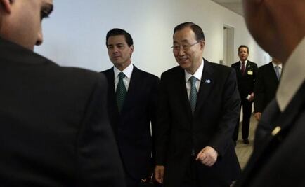 EPN meets with Ban Ki-moon in New York