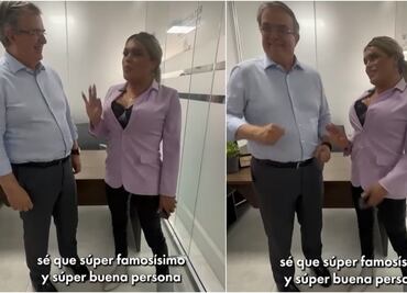 Wendy de “Las Perdidas" entrevista a Marcelo Ebrard en Guanajuato: ¿Qué le preguntó?