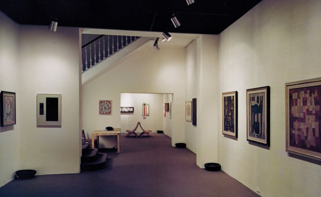 Aspectos de la Galería de Arte Mexicano. Foto: Cortesía.