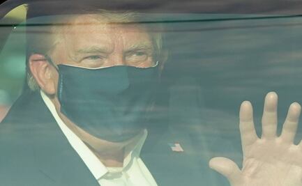 "Me siento mejor que hace 20 años", dice Trump al anunciar su alta del hospital