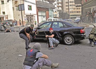 Líbano: disturbios dejan 6 muertos y escenas de guerra