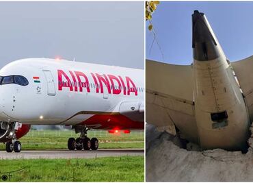 ¿Cómo es Air India, la aerolínea cuyo avión se estrelló con 242 pasajeros?; sitio web aparece en blanco y negro
