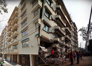 Edificios dañados por el sismo del 19-S; antes y después