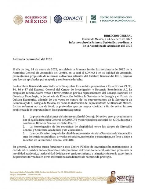 No era necesario que el Consejo Académico aprobara reformas al Estatuto, afirma Romero Tellaeche 
