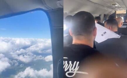 VIDEO: Ahora en Brasil, pasajeros de avión viven momentos de pánico al abrirse puerta en pleno vuelo