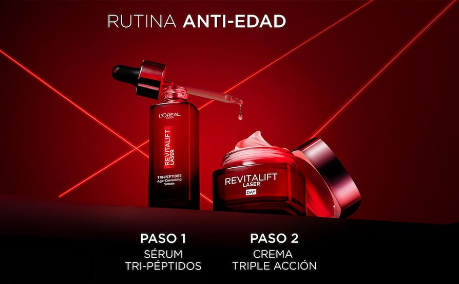L’Oréal Paris presenta línea antiedad con el poder del láser 