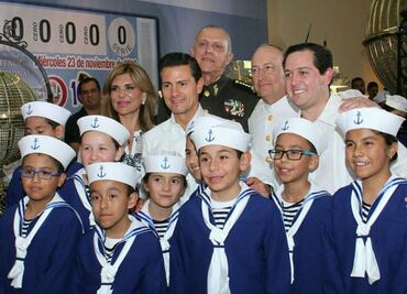 Reconoce Lotenal a Armada de México con sorteo