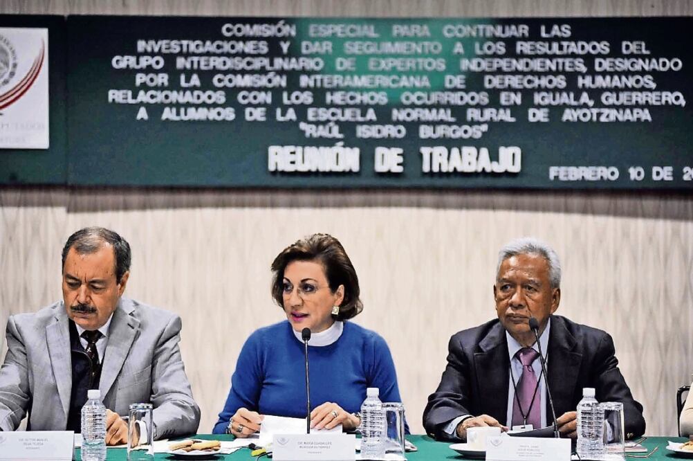 Guadalupe Murguía, presidenta de la Comisión de Ayotzinapa, lamentó que a más de un año no haya conclusiones del caso (CÁMARA DE DIPUTADOS)