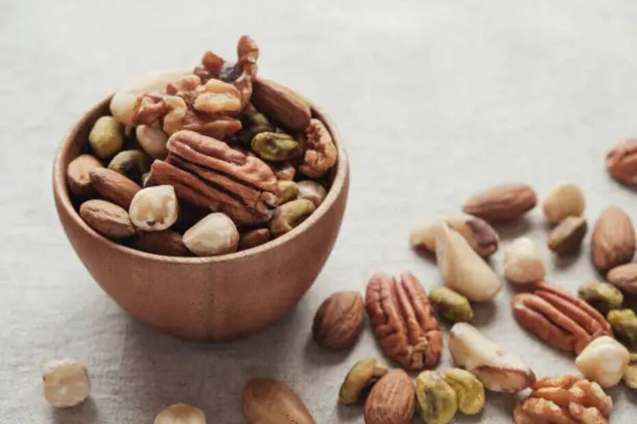 Los frutos secos también son fuente de vitaminas, minerales y antioxidantes. Foto: Unsplash