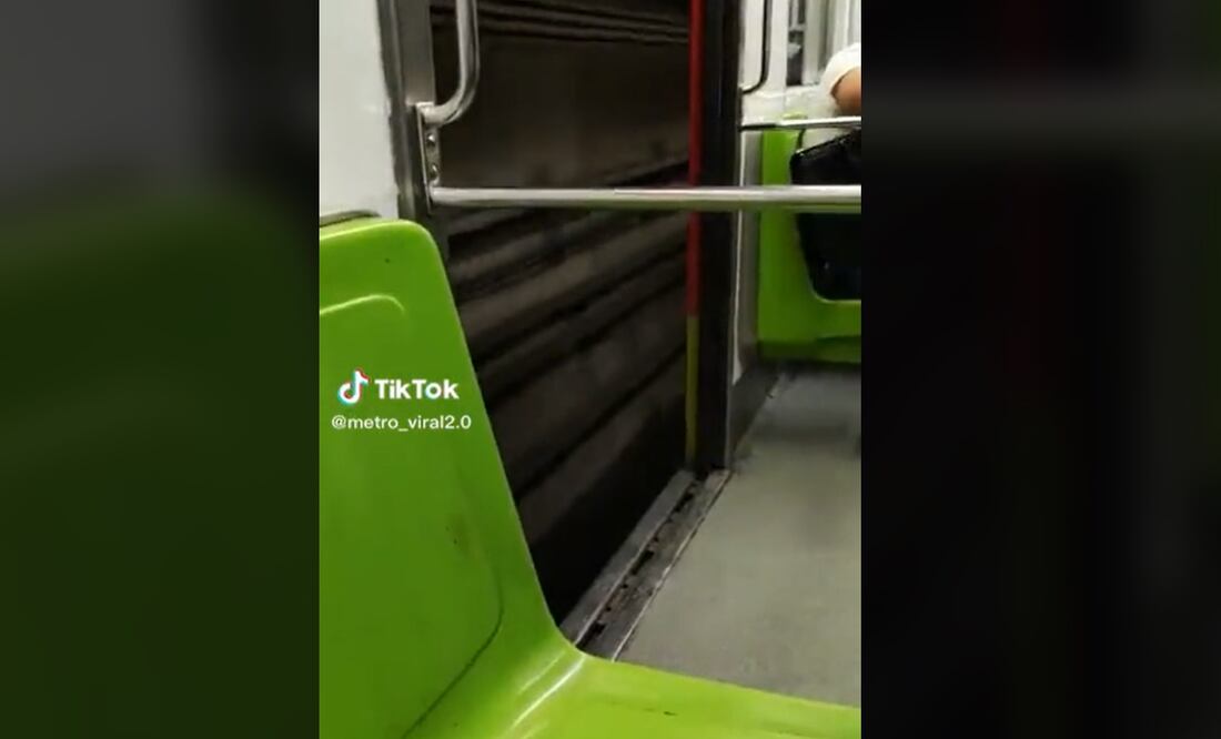 FOTO: captura tomada de TikTok metro_viral2.0 /EL UNIVERSAL/