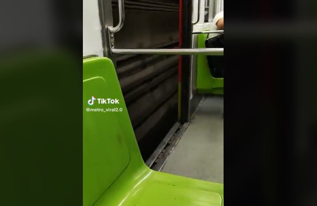 FOTO: captura tomada de TikTok metro_viral2.0 /EL UNIVERSAL/
