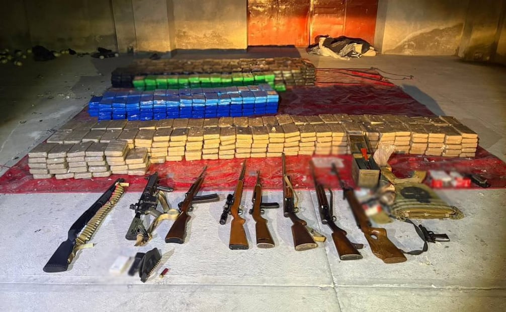Gabinete de Seguridad asegura más de tres toneladas de cocaína en Tlaxcala y Guerrero. Foto: Especial