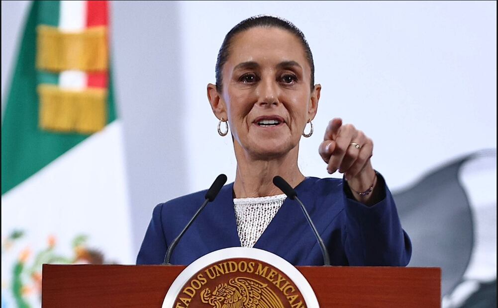 Ante los acuerdos para erradicar la plaga del gusano barrenador con las autoridades de Estados Unidos, Sheinbaum Pardo reiteró la necesidad de que se abra la frontera para la exportación de ganado porque también lo necesita Estados Unidos. Foto: Berenice Fregoso/EL UNIVERSAL