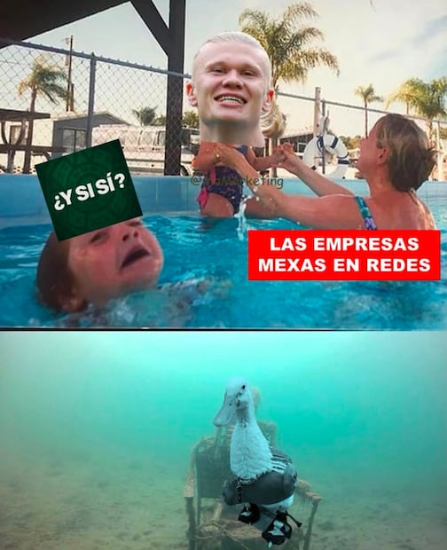 El humor se hizo presente previo al partido de Noruega contra Inglaterra. Fotos: Redes Sociales
