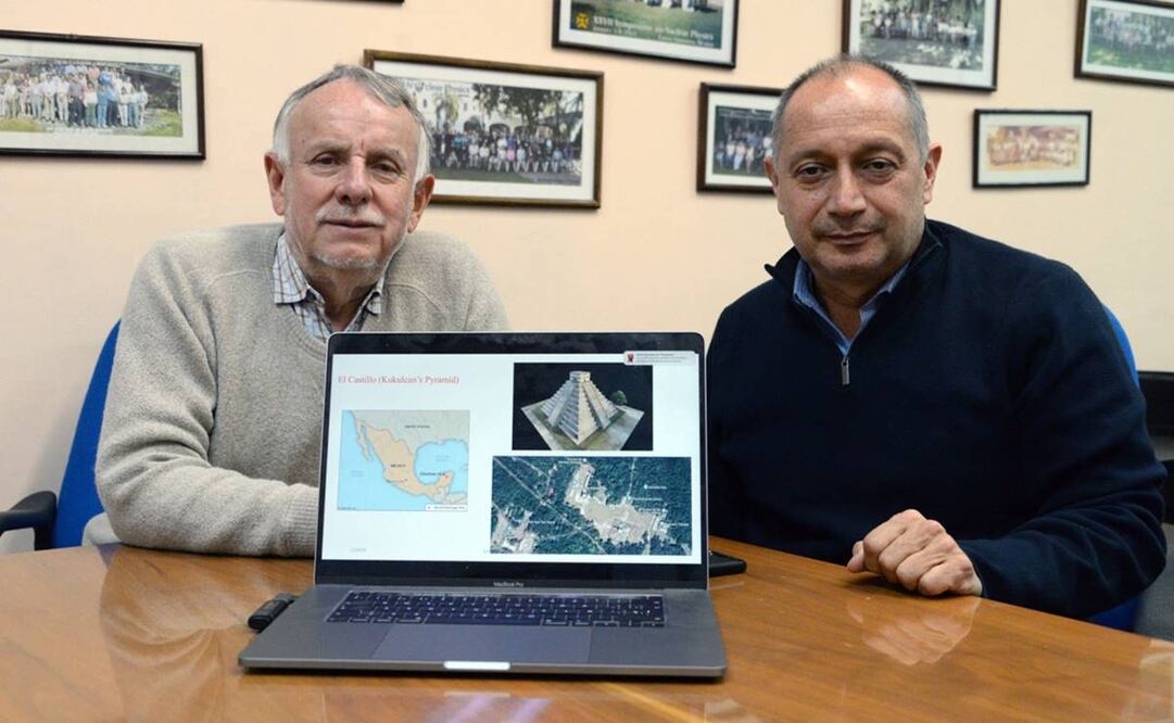 En este proyecto trabajan los investigadores Arturo Menchaca Rocha y Edmundo García Solís, del Instituto de Física de la UNAM. Foto: UNAM