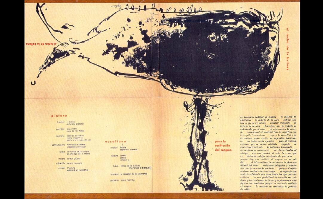 Rayado sobre el Techo de la Ballena : letras, humor, pintura, no. 1. Courtesy of Juan Calzadilla, Caracas, Venezuela. Foto: Cortesía MFAH