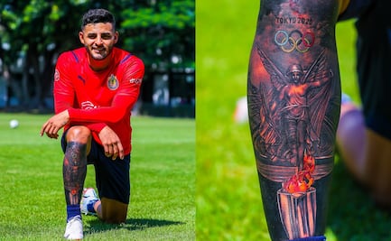 Alexis Vega presume tatuaje de su medalla olímpica