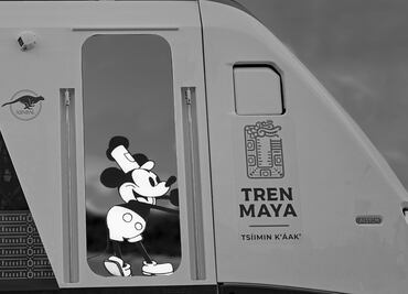 Tren Maya utiliza a primer Mickey Mouse para promocionar viajes: "los clásicos nunca mueren"