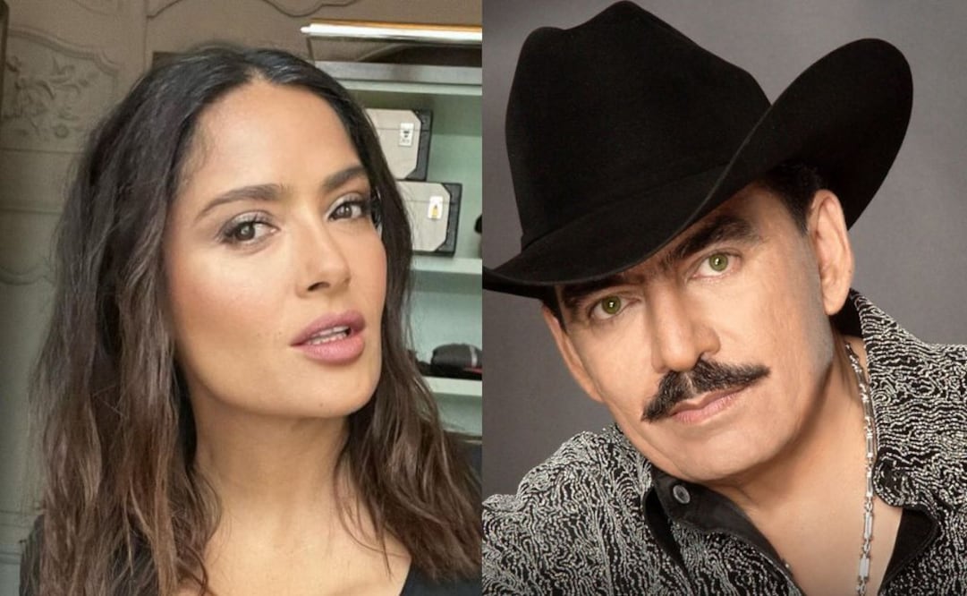 Salma Hayek y Joan Sebastian. Fuente: Instagram @joansebastian y @salmahayek