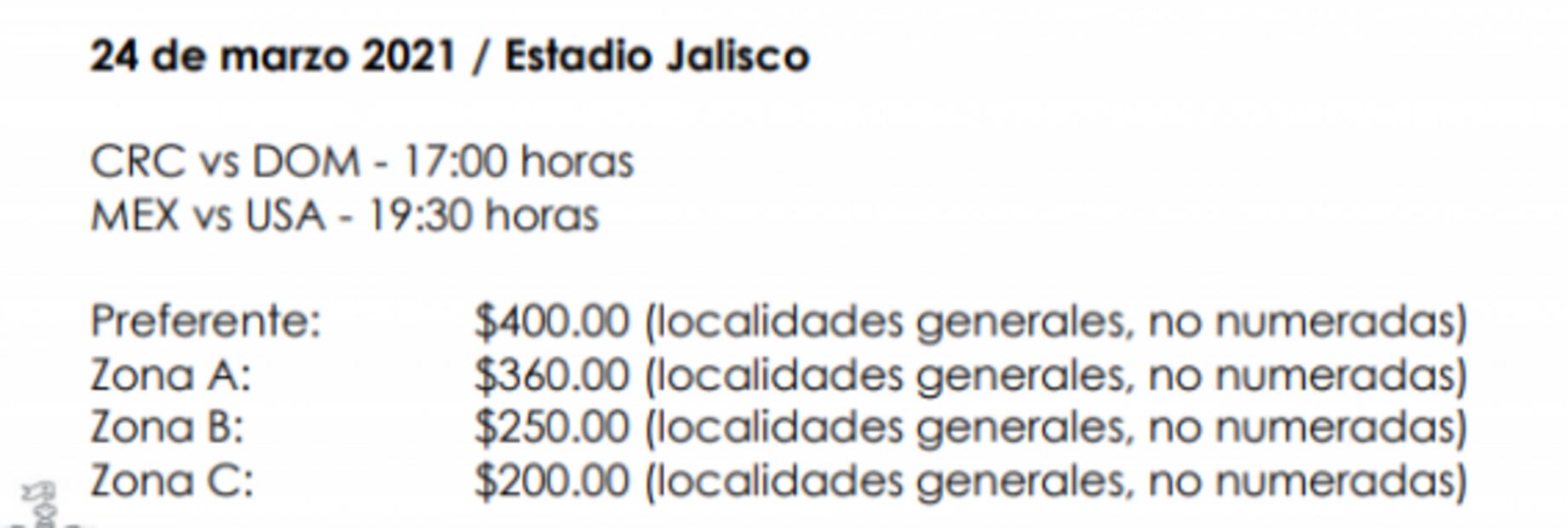 Dan a conocer precio de boletos para el prolímpico en Guadalajara