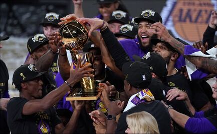 Lakers, campeones de la NBA después de 10 años