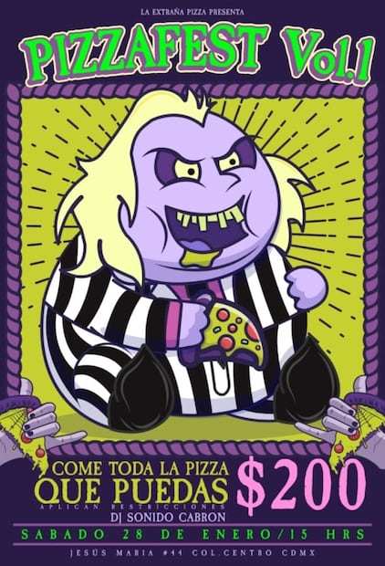 Cuándo es el primer Pizza Fest en el Centro de la CDMX