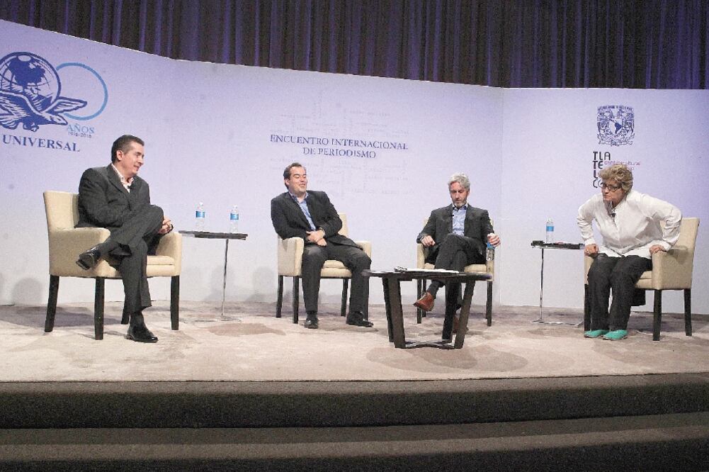 Los directivos en México de Yahoo, Luis Arvizu; de Google, Lino Cattaruzzi, y de Prodigy MSN, Daniel Bekerman, se cuestionaron sobre el mundo digital en el presente y sobre las tendencias que marcan el rumbo en el mundo (LUCÍA GODÍNEZ. EL UNIVERSAL)