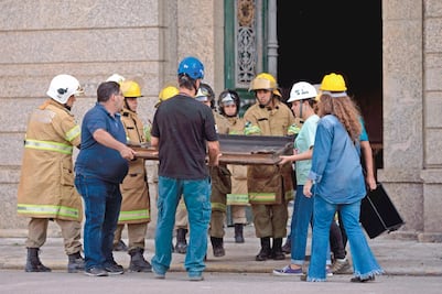 Tesoros culturales que el fuego arrasó