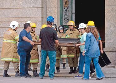 Tesoros culturales que el fuego arrasó