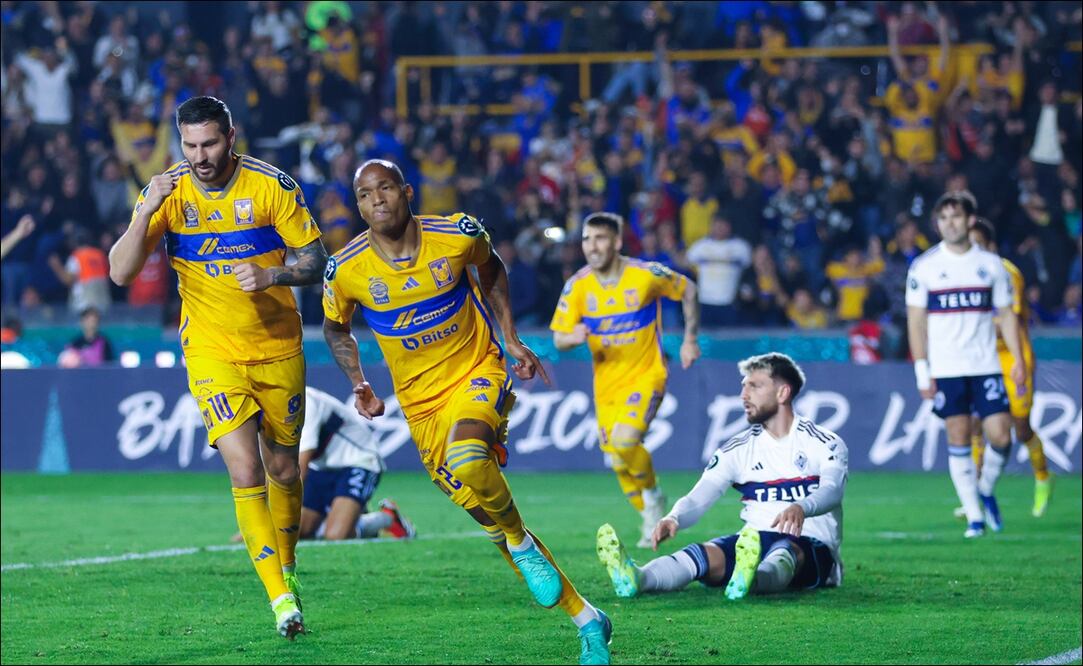 Tigres avanzó en la Concachampions tras vencer al Whitecaps - Foto: Imago7