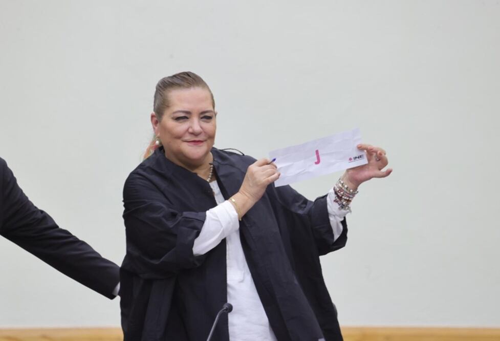 INE sortea letra “J” para funcionarios de casilla de elección judicial y locales. Foto: Especial