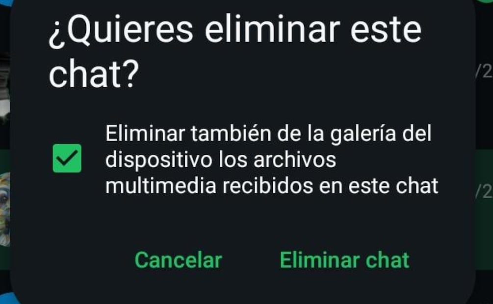 Al eliminar un contacto de WhatsApp también se borrará el historial de conversación. Foto: Captura de pantalla