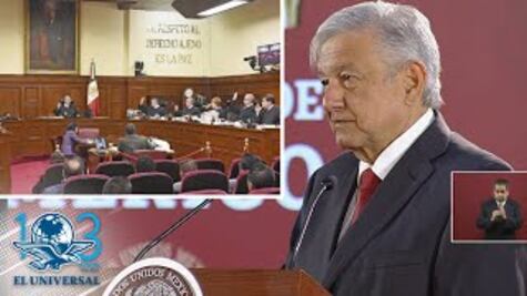 Sólo Obama ganaba más que un ministro de la Corte, defiende AMLO Ley de salarios