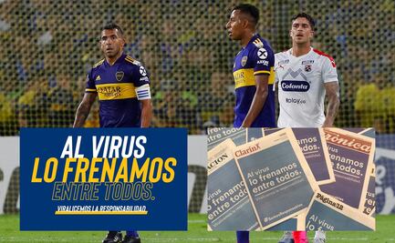 Equipos y diarios en Argentina se unen contra el Coronavirus