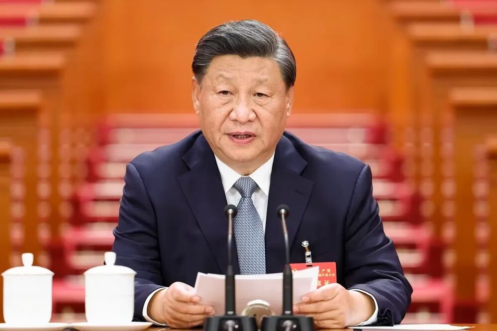 Xi Jinping durante una reunión preparatoria del Congreso. FOTO: Xinhua