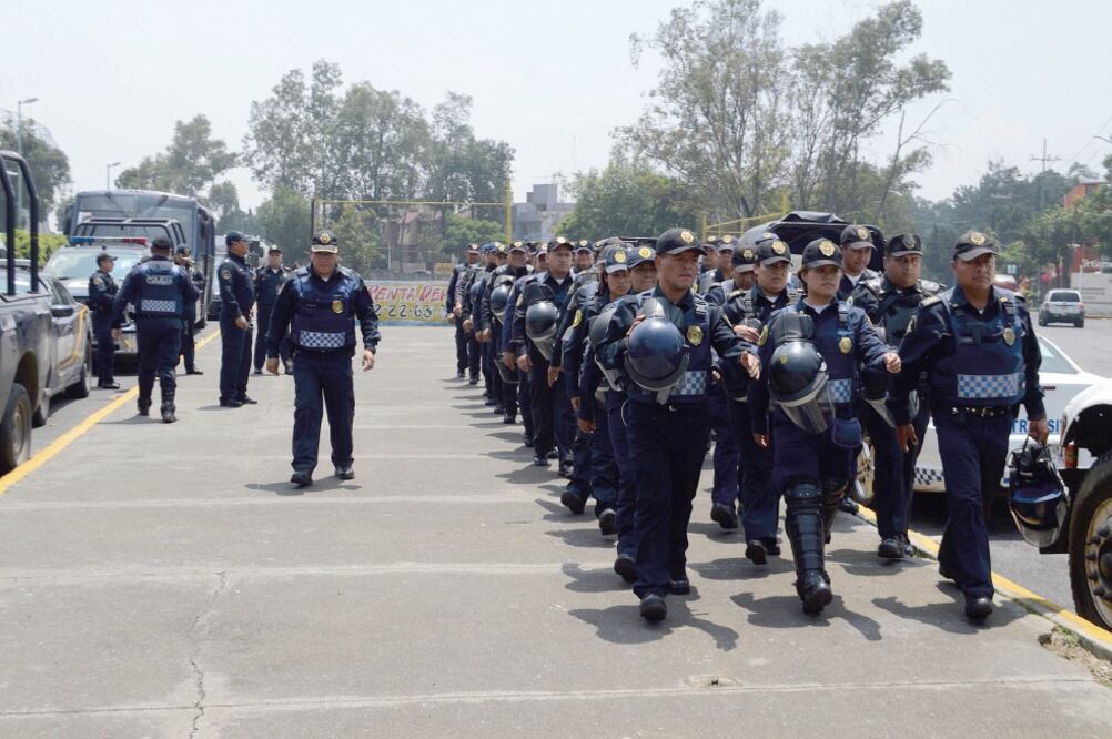 El pasado fin de semana, la SSP CDMX y autoridades de la NFL realizaron un simulacro de emergencia en el Estadio Azteca (ARCHIVO EL UNIVERSAL)