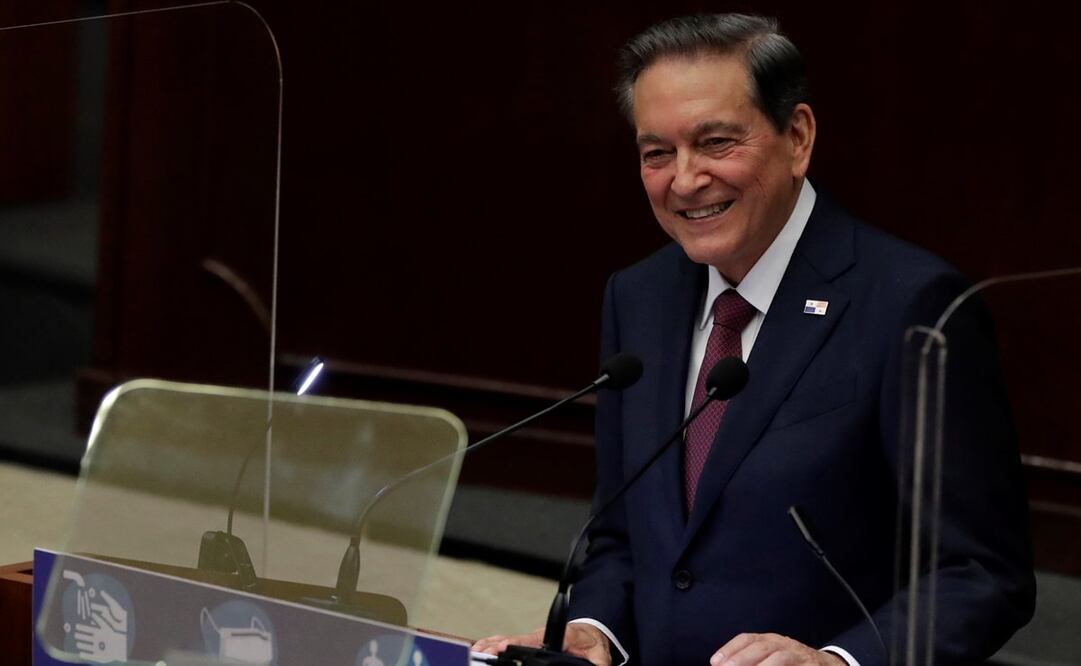Laurentino Cortizo, presidente de Panamá. Foto: EFE/ Bienvenido Velasco, archivo