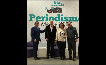 EL UNIVERSAL recibe galardón Temasili durante la Semana del Periodismo México 2023