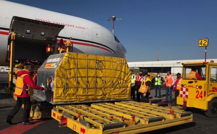 Llega lote de vacunas anticovid destinado a Nuevo León y Coahuila