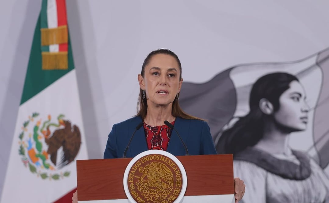 Conferencia matutina de la presidenta Claudia Sheinbaum en Palacio Nacional. 04 de marzo de 2026. FOTOS Gabriel Pano El Universal