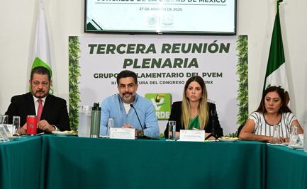 Diputados del PVEM reafirman su alianza con Morena y PT; Jesús Sesma pide “abrazar” la agenda verde