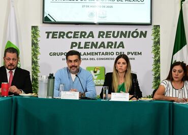 Diputados del PVEM reafirman su alianza con Morena y PT; Jesús Sesma pide “abrazar” la agenda verde