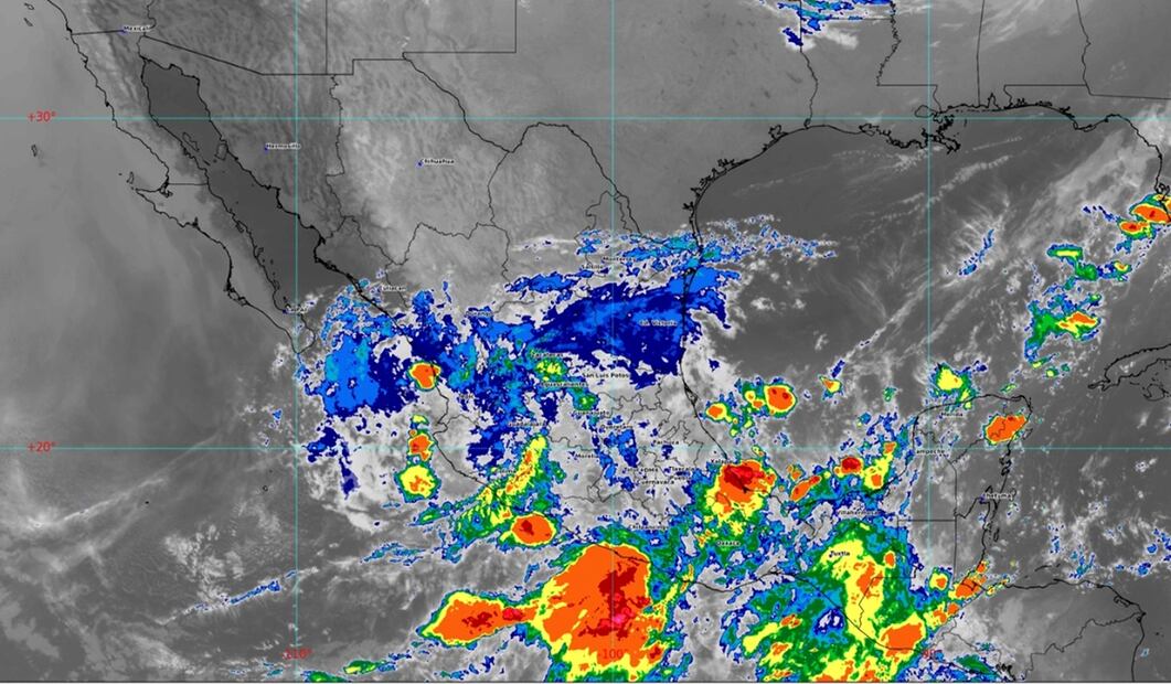 Lluvias. Foto cortesía SMN