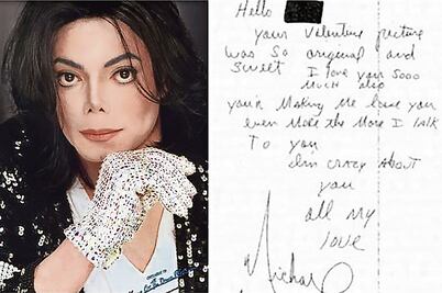 Revelan cartas románticas de Michael Jackson a una niña