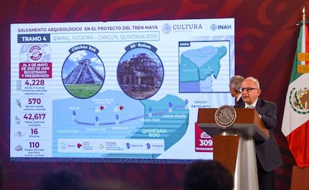 INAH rechaza colapso de caverna “Dama Blanca” por trabajos del Tren Maya